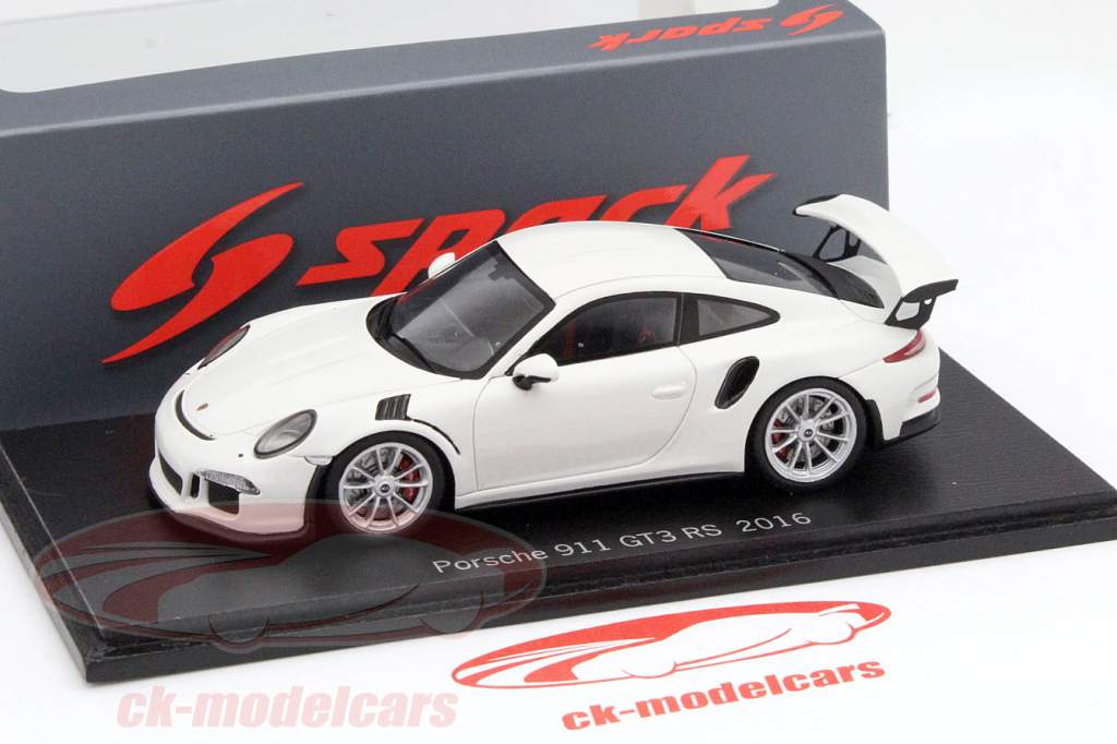 Porsche 911 (991) GT3 RS Year 2016 White 1:43 Spark
