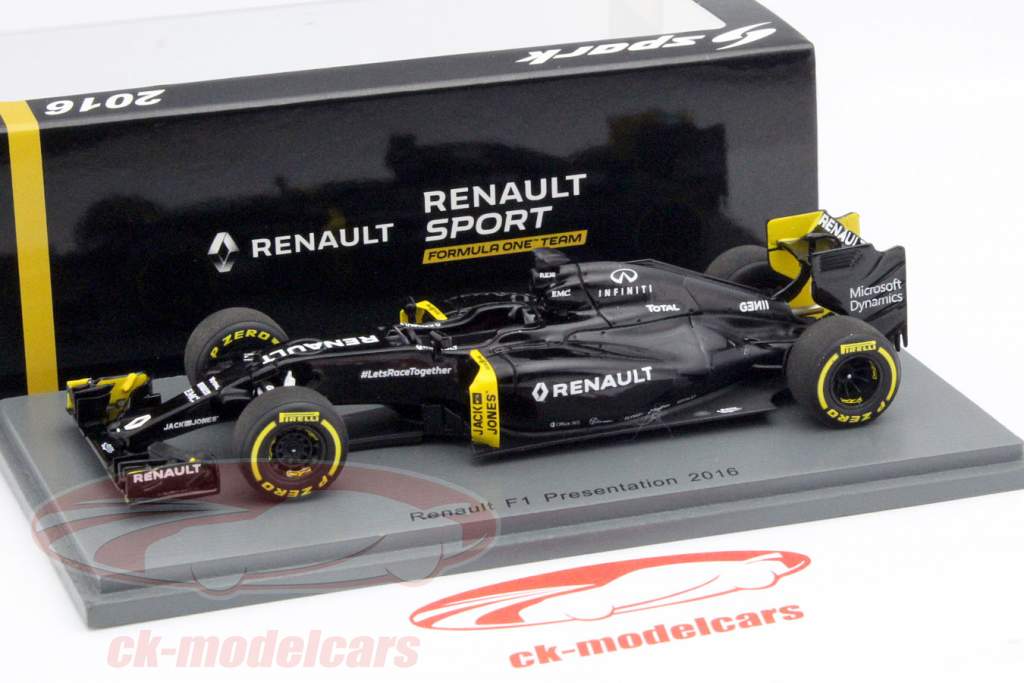 Renault R.S. 16 presentación coche fórmula 1 2016 1:43 Spark