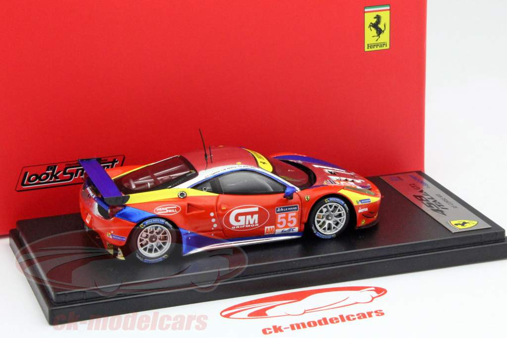 Ferrari 458 Italia #55 24h LeMans 2015 Cameron, Mortimer, Griffin 1:43 LookSmart