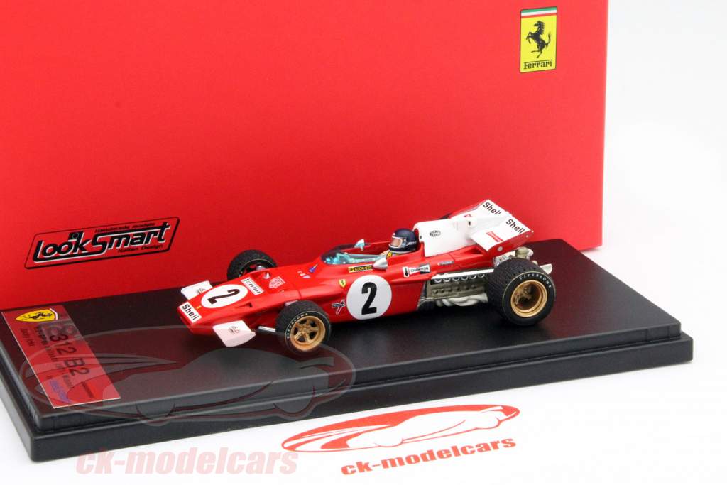 Jacky Ickx Ferrari 312B2 #2 gagnant néerlandais GP formule 1 1971 1:43 LookSmart