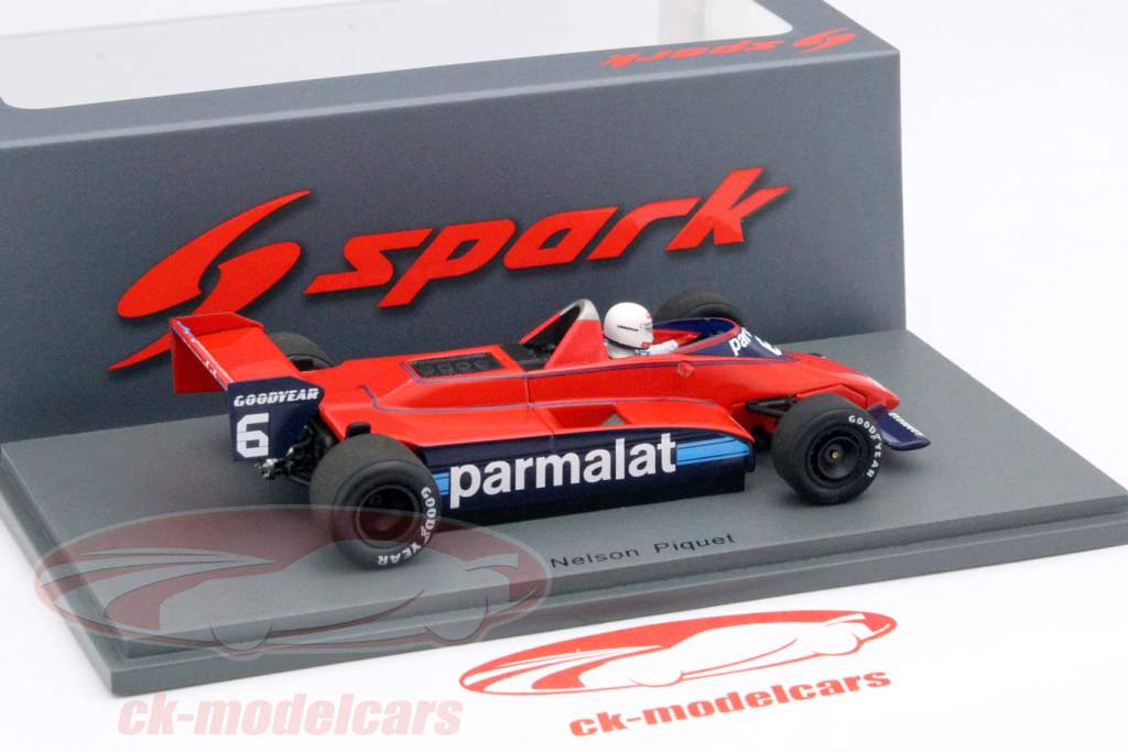 Nelson Piquet Brabham BT49 #6 canadiense GP fórmula 1 1979 1:43 Spark