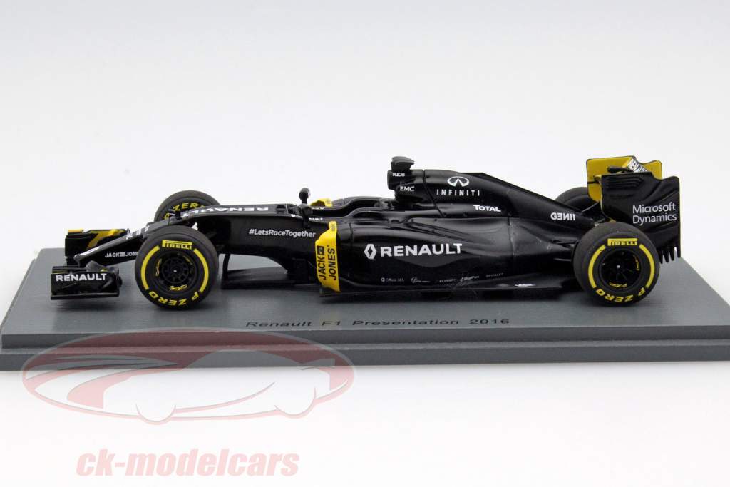 Renault R.S. 16 presentación coche fórmula 1 2016 1:43 Spark