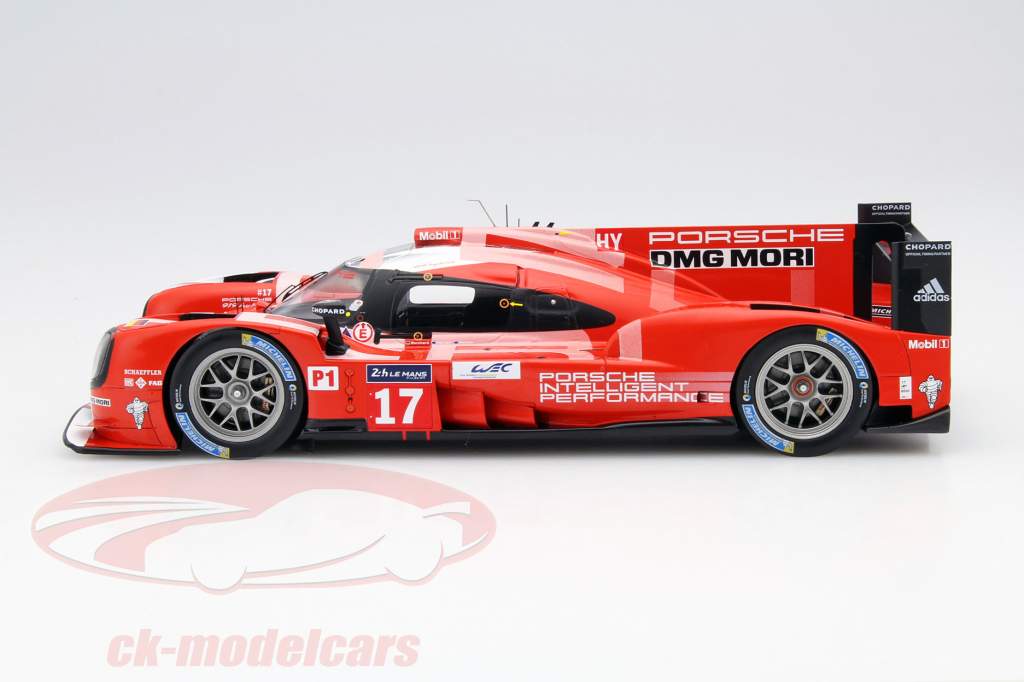 Porsche 919 Hybrid #17 2nd 24h LeMans 2015 Bernhard, Hartley, Webber 1:18 Spark