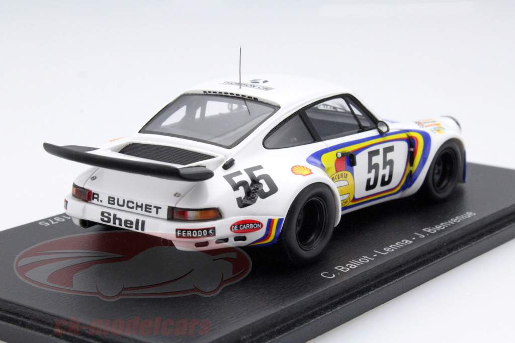 Porsche 911 (964) Carrera RSR #55 24h LeMans 1975 Ballot / Bienvenue 1:43 Spark