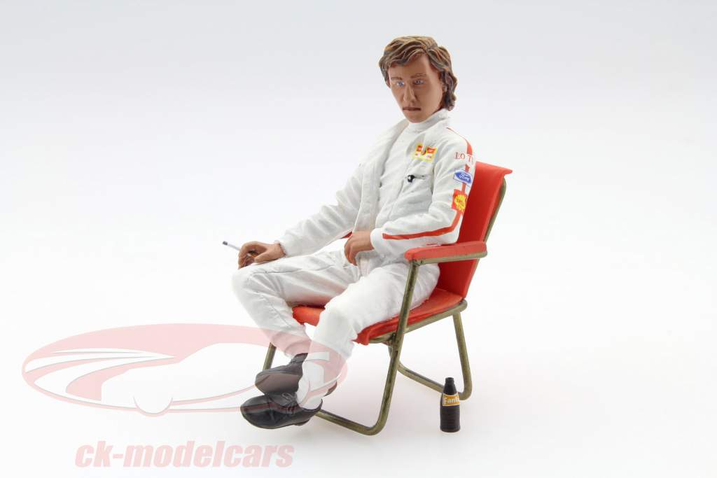 Jochen Rindt driver figure Italy GP formula 1 1970 1:18 LeMansMiniatures