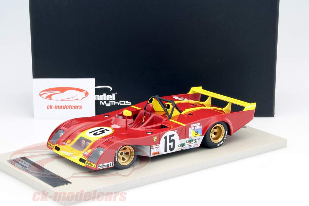 Tecnomodel 1:18 Ferrari 312 PB #15 24h LeMans 1973 Ickx