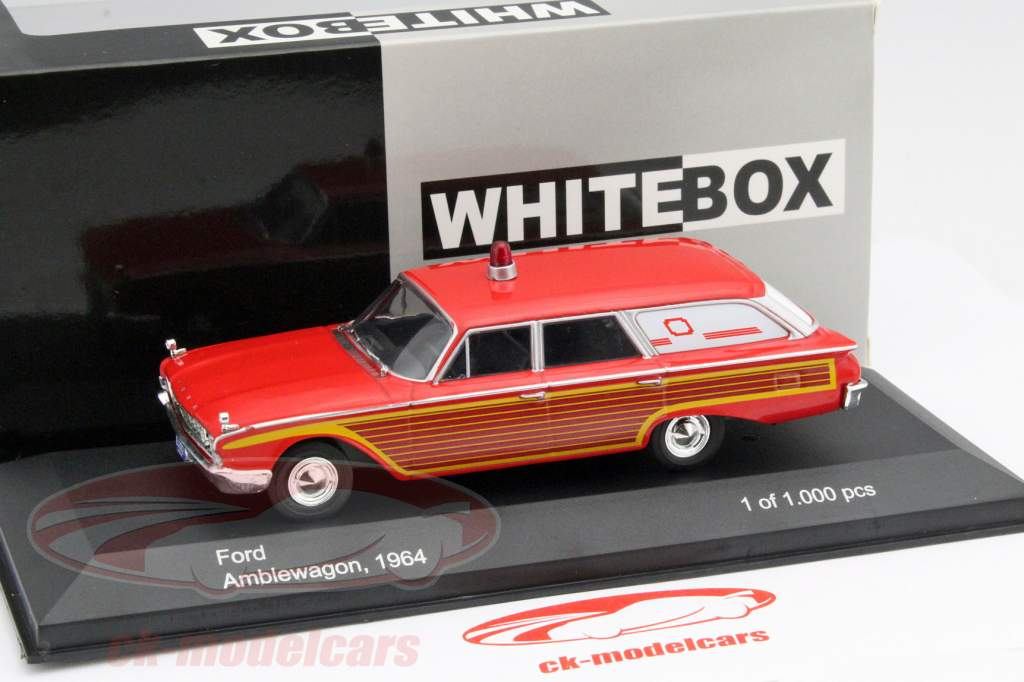 Ford Amblewagon anno 1964 rosso 1:43 Whitebox