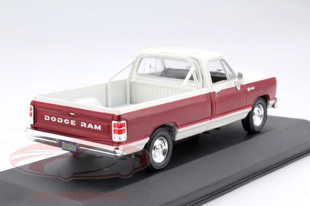 Dodge Ram 年 1987 パープル / ホワイト 1:43 Whitebox