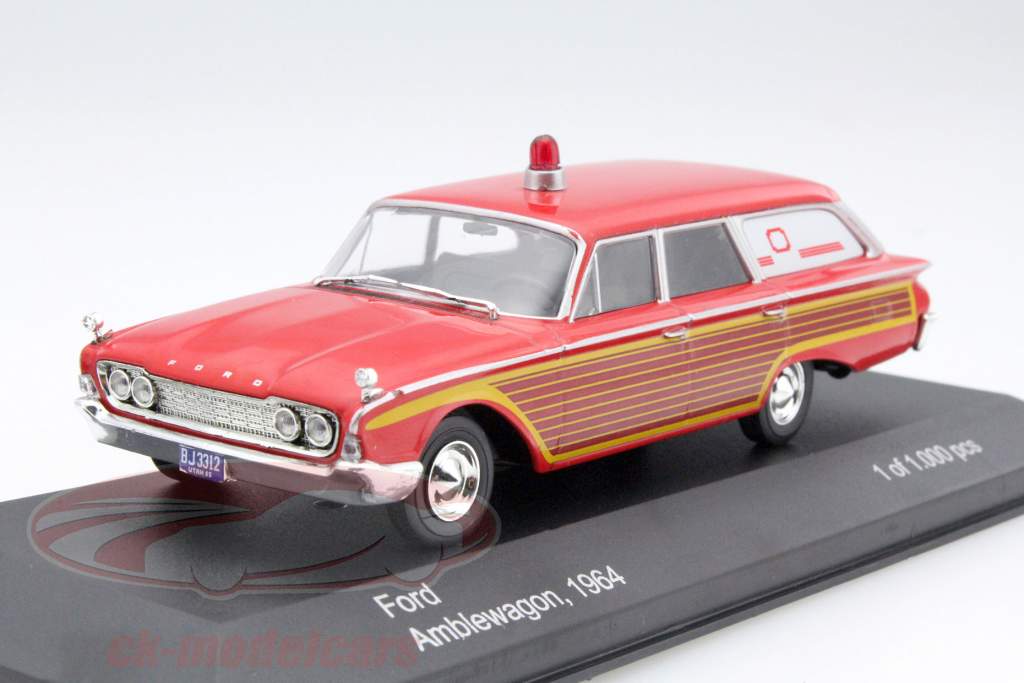 Ford Amblewagon anno 1964 rosso 1:43 Whitebox