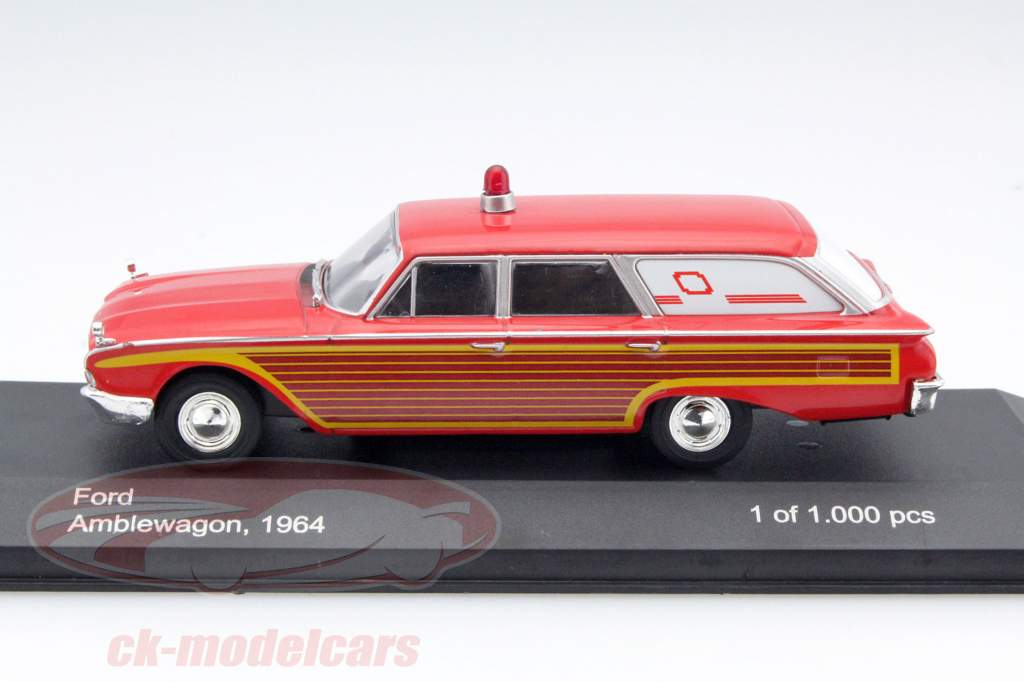 Ford Amblewagon année 1964 rouge 1:43 Whitebox