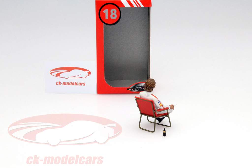 Jochen Rindt driver figure Italy GP formula 1 1970 1:18 LeMansMiniatures