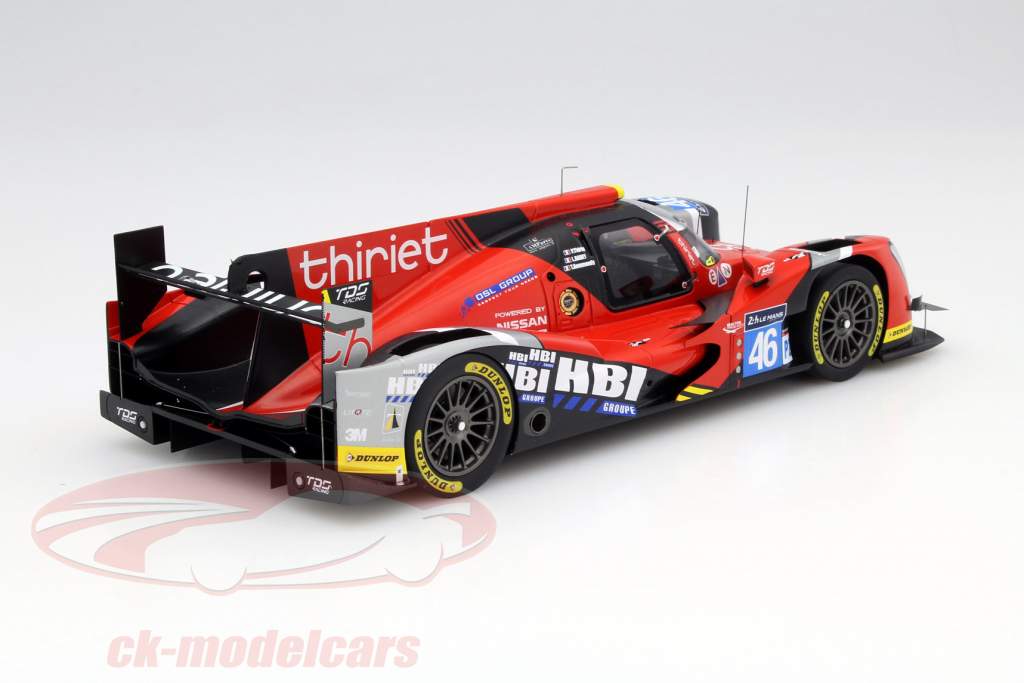 Oreca 05 Nissan #46 24h LeMans 2015 Thiriet, Badey, Gommendy 1:18 Spark