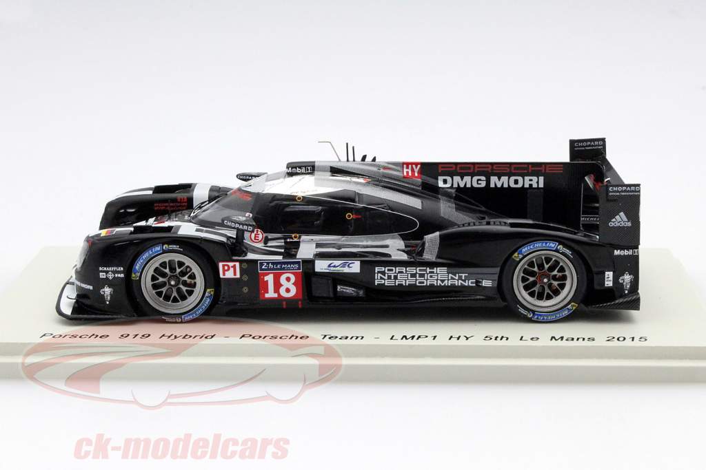 Porsche 919 Hybrid #18 5º 24h LeMans 2015 Lieb, Dumas, Jani 1:43 Spark