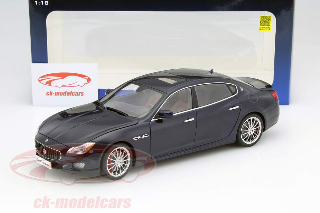 Maserati Quattroporte GTS Year 2015 passion blue 1:18 AUTOart