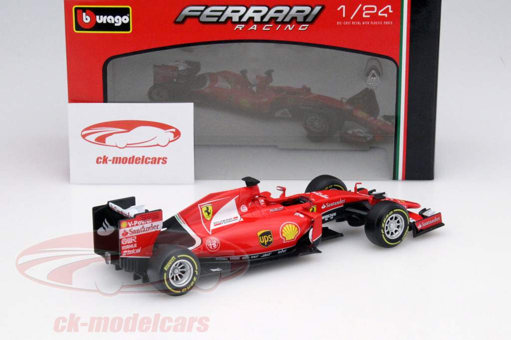 ミニカー Bburago Ferrari 1/18 S F15 T S. Vettel Bburago 1:18 Sebastian Vettel Ferrari SF90 #5 formula 1 2019