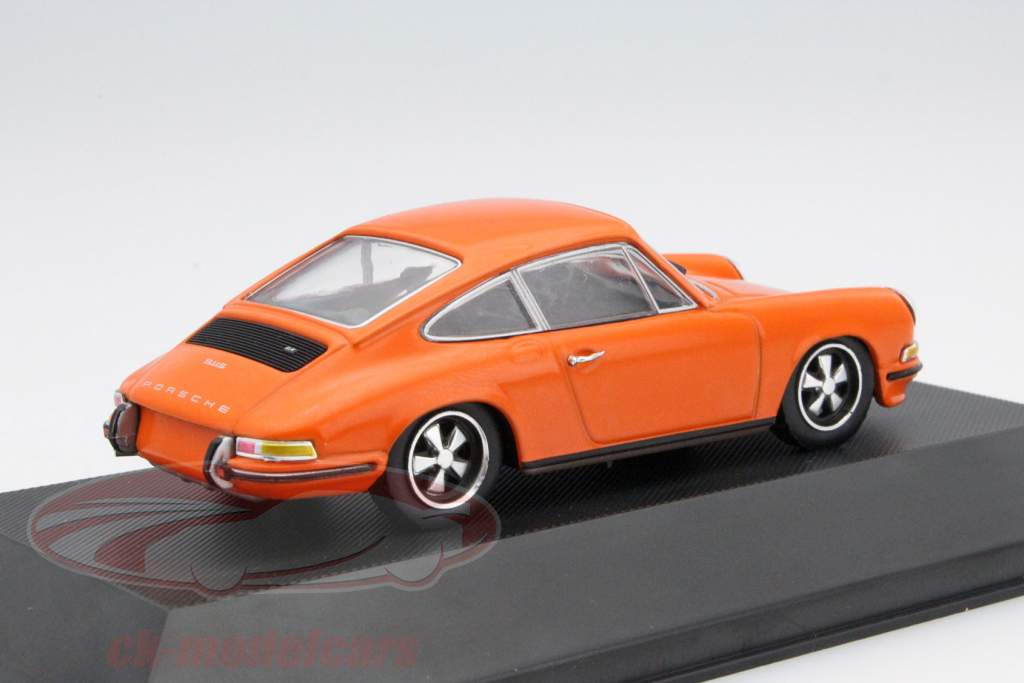 Porsche 911 S 2.4 Year 1972 orange 1:43 Atlas