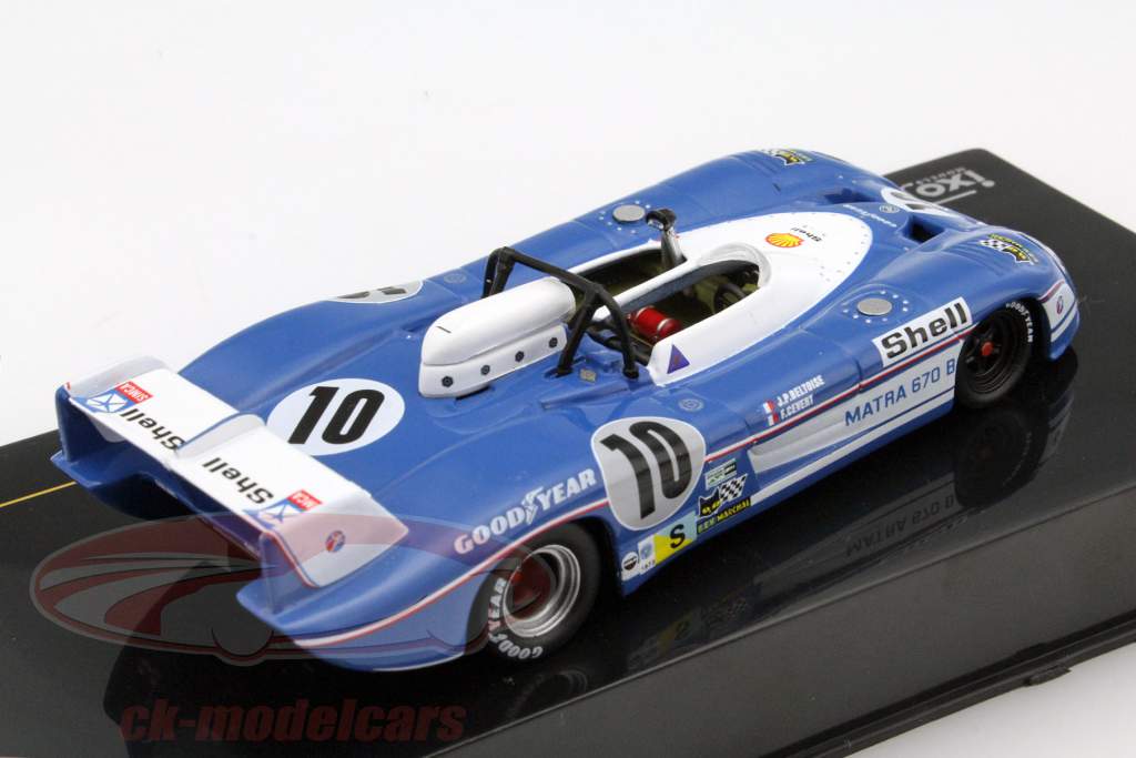 Matra MS670B #10 24 LeMans 1973 Beltoise / Cevert 1:43 Ixo