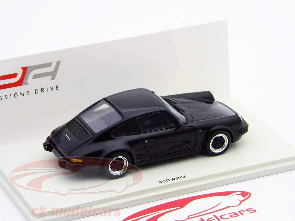 Porsche 911 Carrera 3.2 black 1:43 Spark