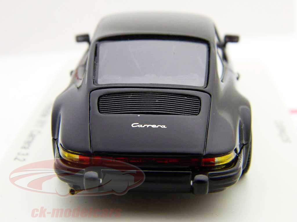 Porsche 911 Carrera 3.2 black 1:43 Spark