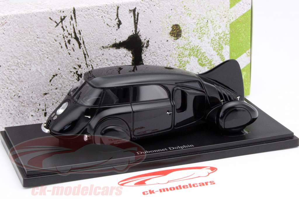 Dubonnet Dolphin año 1935 negro 1:43 AutoCult