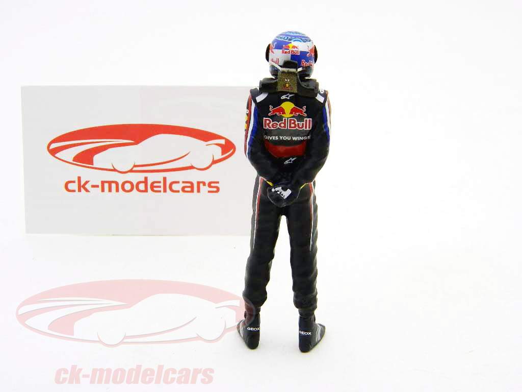 S. Vettel driver figure formula one worldchampion 2011 standing Ed.2 1:18 TopMo