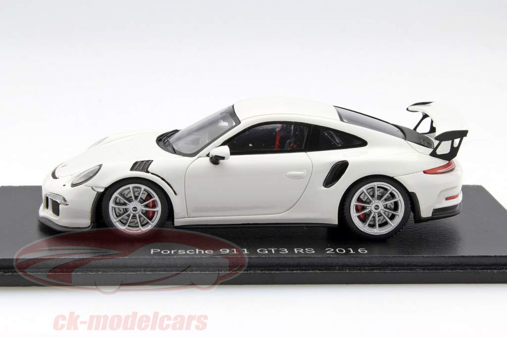 Porsche 911 (991) GT3 RS Year 2016 White 1:43 Spark