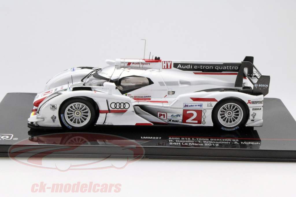 Audi R18 e-tron quattro #2 2 24 勒芒 2012 1:43 Ixo