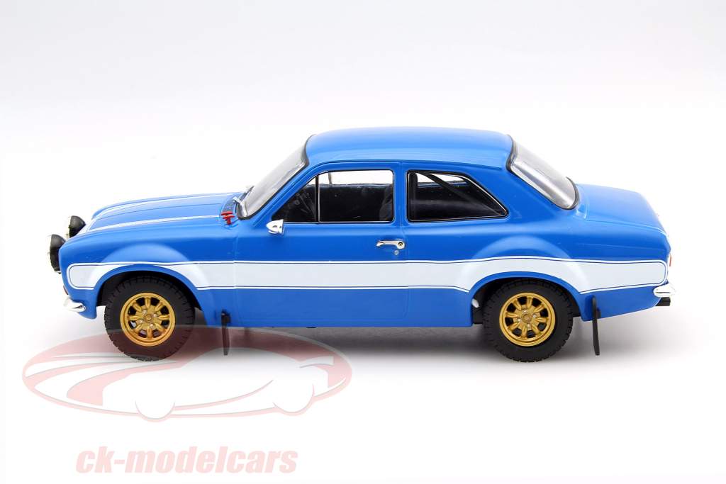 Brian's Ford Escort RS2000 MKI Fast and the Furious 6 2013 синий 1:18 Greenlight