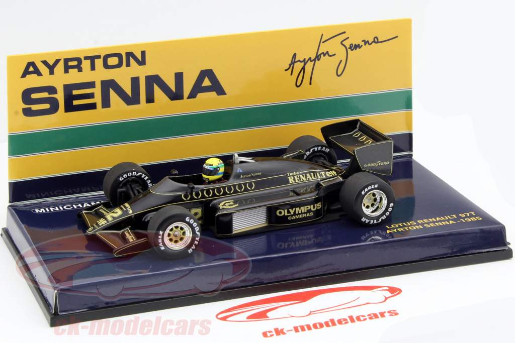 Ayrton Senna Lotus 97T #12 formula 1 1985 1:43 Minichamps
