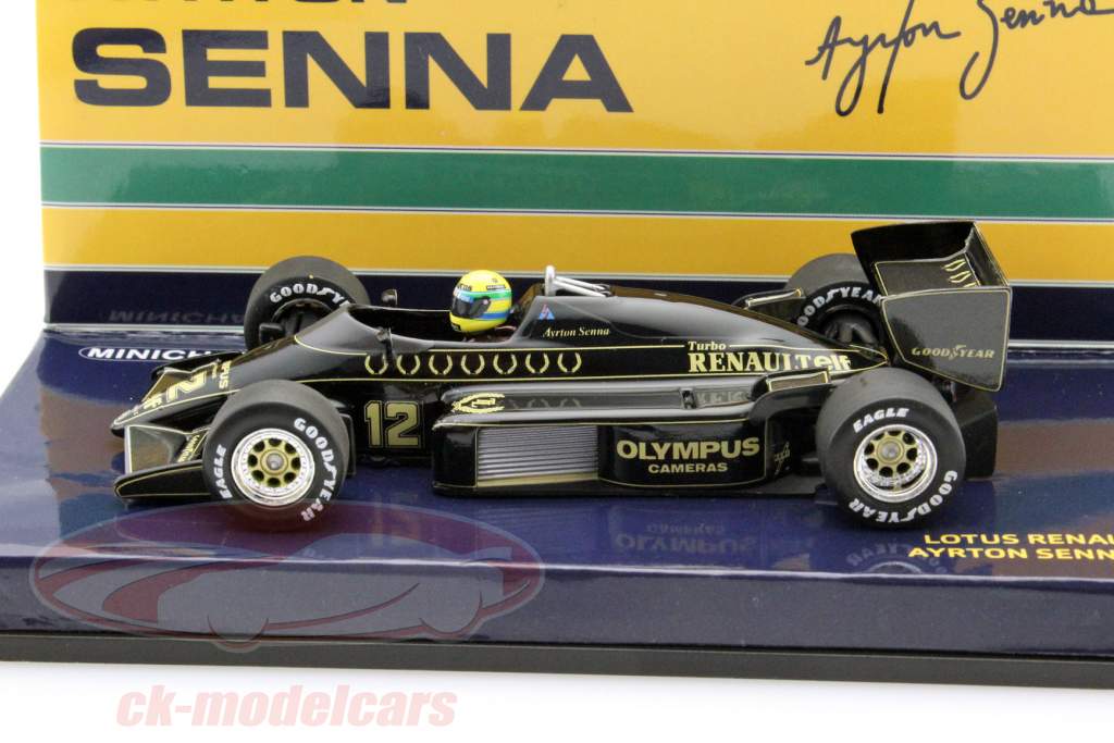 Ayrton Senna Lotus 97T #12 formula 1 1985 1:43 Minichamps