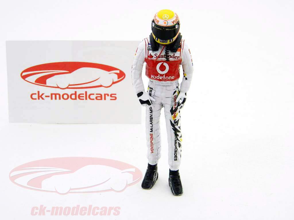L. Hamilton driver figure formula one 2011 standing Edition 1 1:18 TopMo