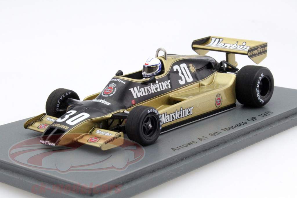 Jochen Mass Arrows A1 #30 Monaco GP formule 1 1979 1:43 Spark