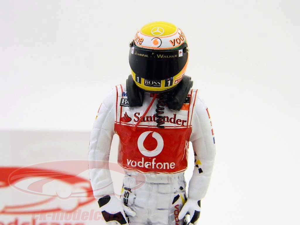L. Hamilton driver figure formula one 2011 standing Edition 1 1:18 TopMo