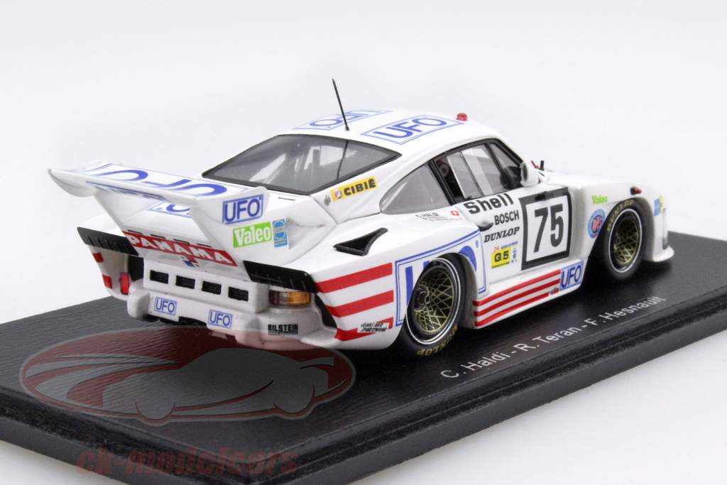 Porsche 935 #75 24h LeMans 1982 Haldi, Terran, Hesnault 1:43 Spark