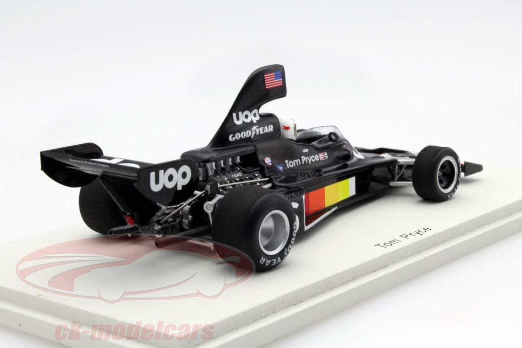 Tom Pryce Shadow DN5 #16 Нидерланды GP формула 1 1975 1:43 Spark