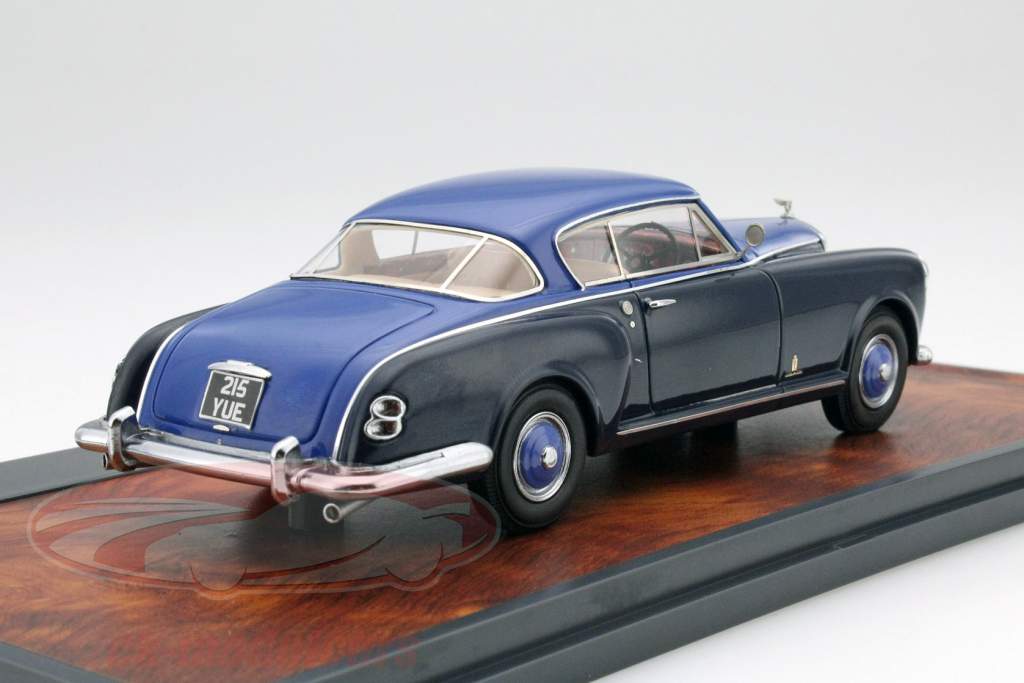 Bentley MKIV Pininfarina Coupe año 1952 azul 1:43 Matrix