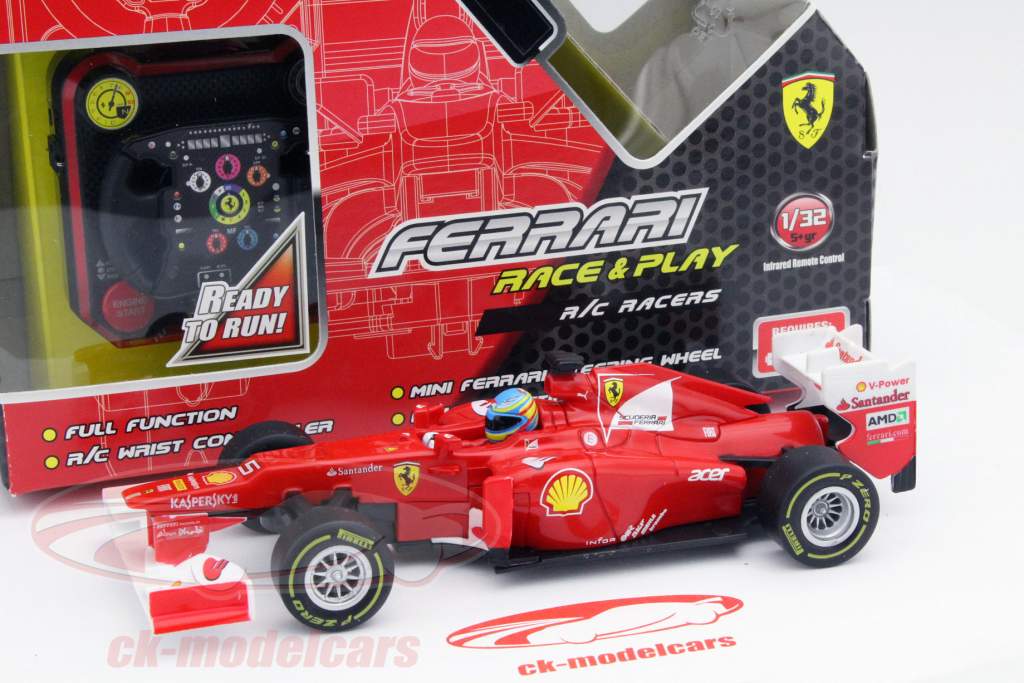 Fernando Alonso Ferrari F2012 #5 fórmula 1 2012 RC-Car 1:32 Bburago