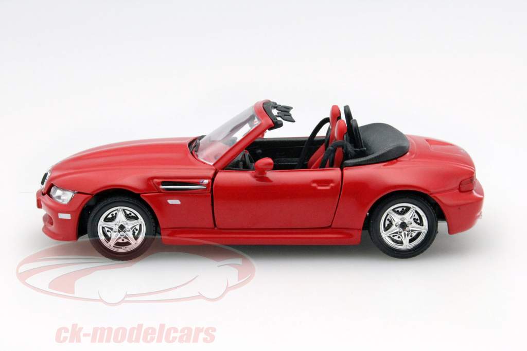 BMW Z3 M Roadster rouge 1:24 Bburago