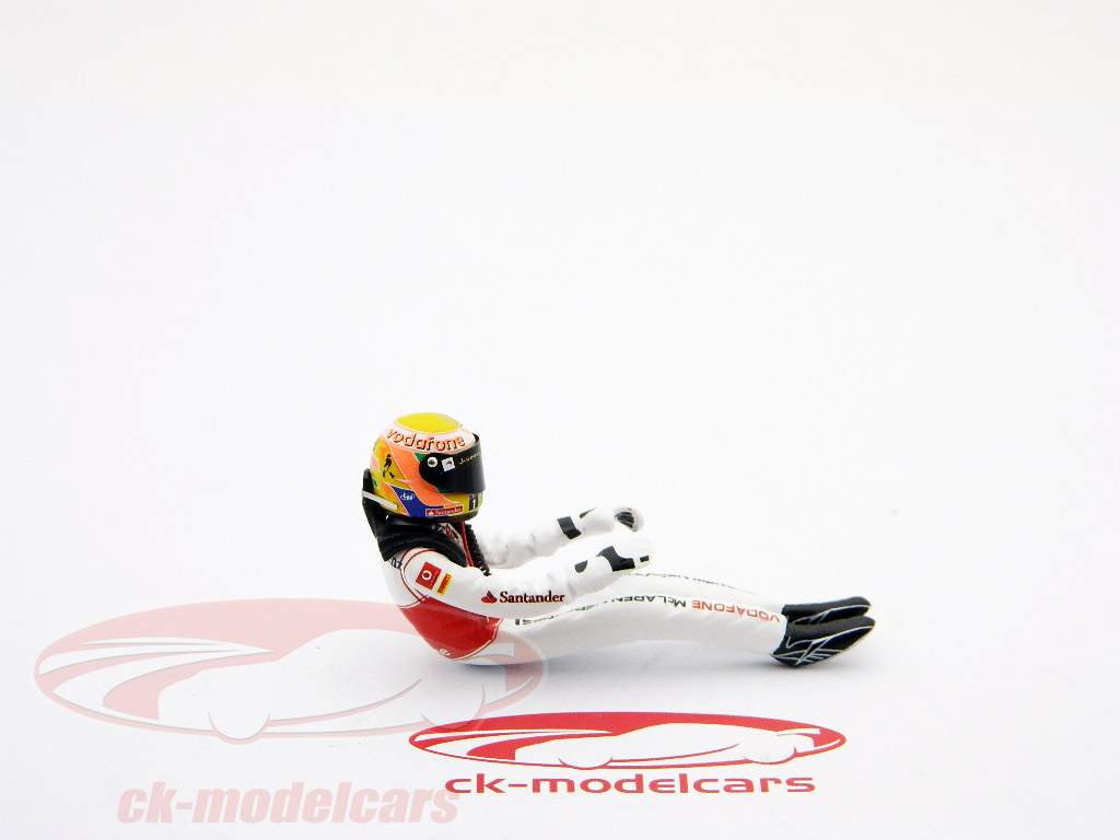 L. Hamilton driver figure formula one 2011 driving 1:18 TopMo
