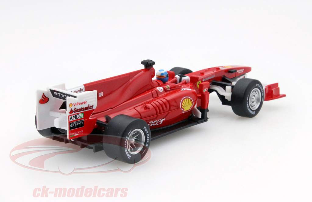 Fernando Alonso Ferrari F10 #8 fórmula 1 2010 RC-Car 1:32 Bburago