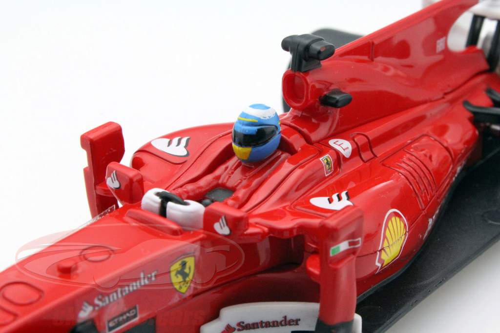 Fernando Alonso Ferrari F10 #8 fórmula 1 2010 RC-Car 1:32 Bburago