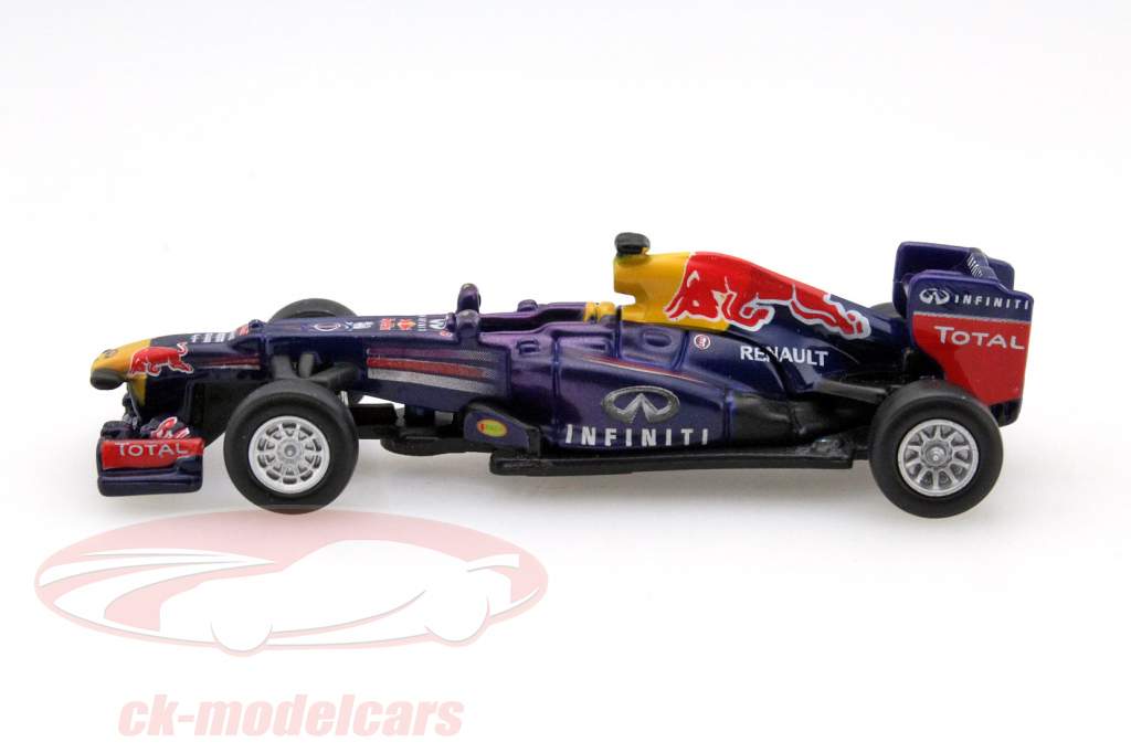 Sebastian Vettel Red Bull RB9 #1 campeón del mundo fórmula 1 2013 1:64 Bburago