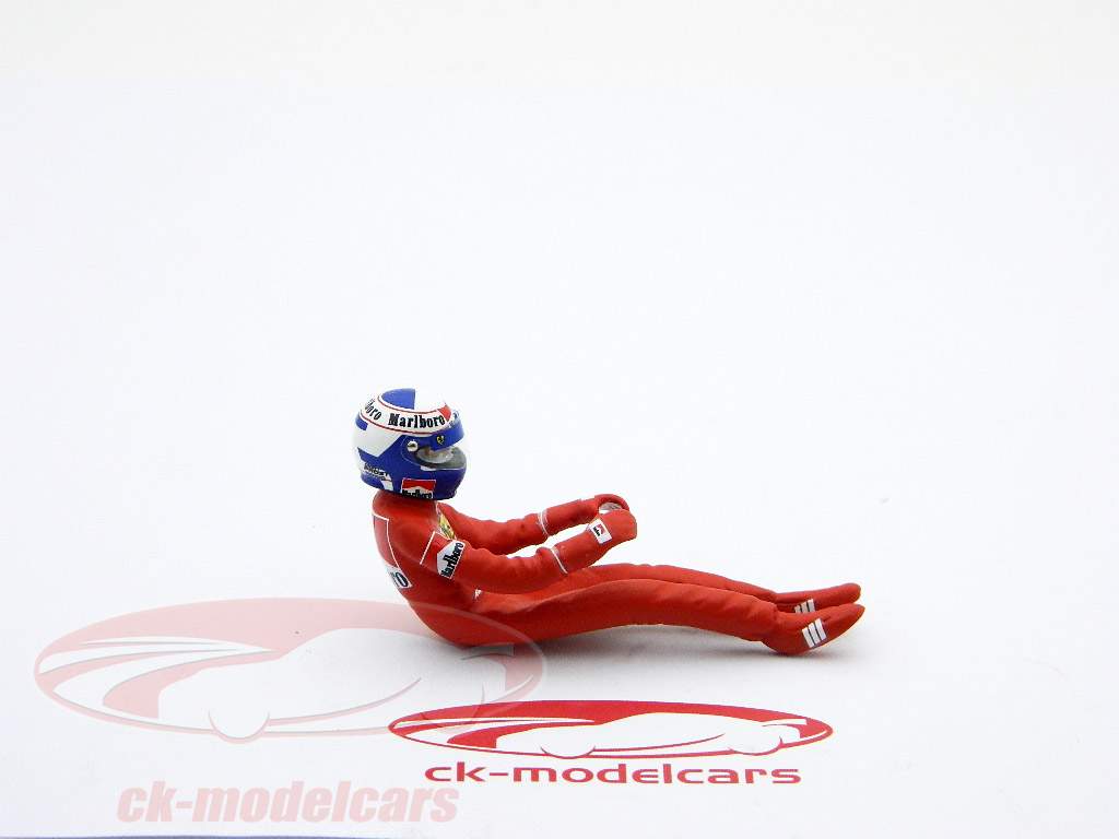 A. Prost driver figure formula one 1990 driving 1:18 TopMo