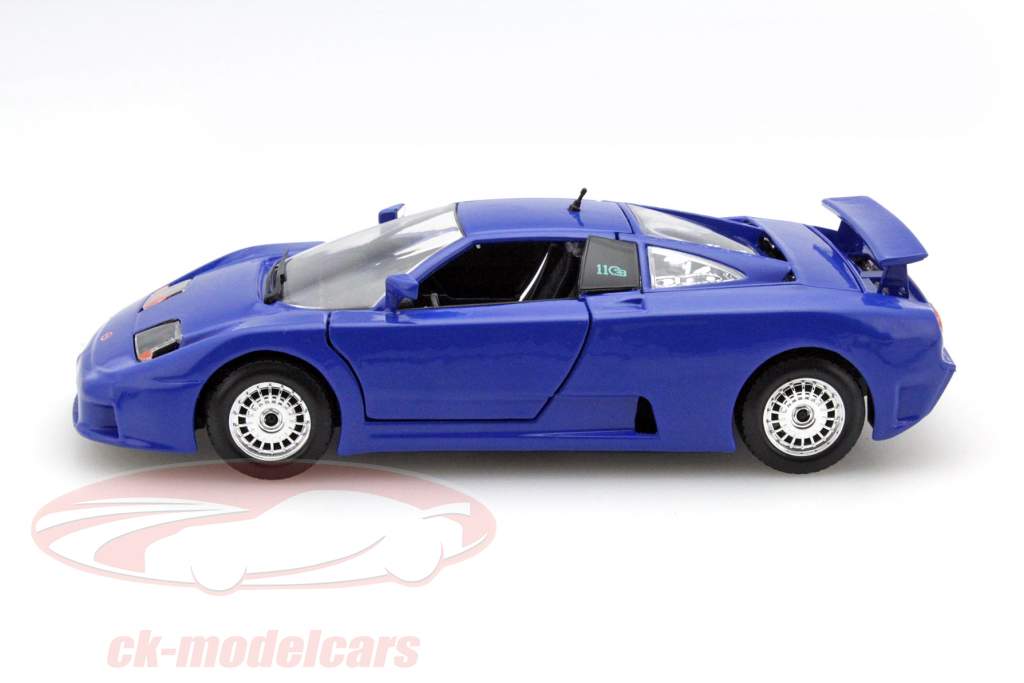 Bugatti EB 110 Año 1994 azul 1:24 Bburago