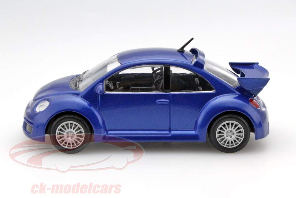 Volkswagen VW New Beetle RSI blue 1:24 Bburago