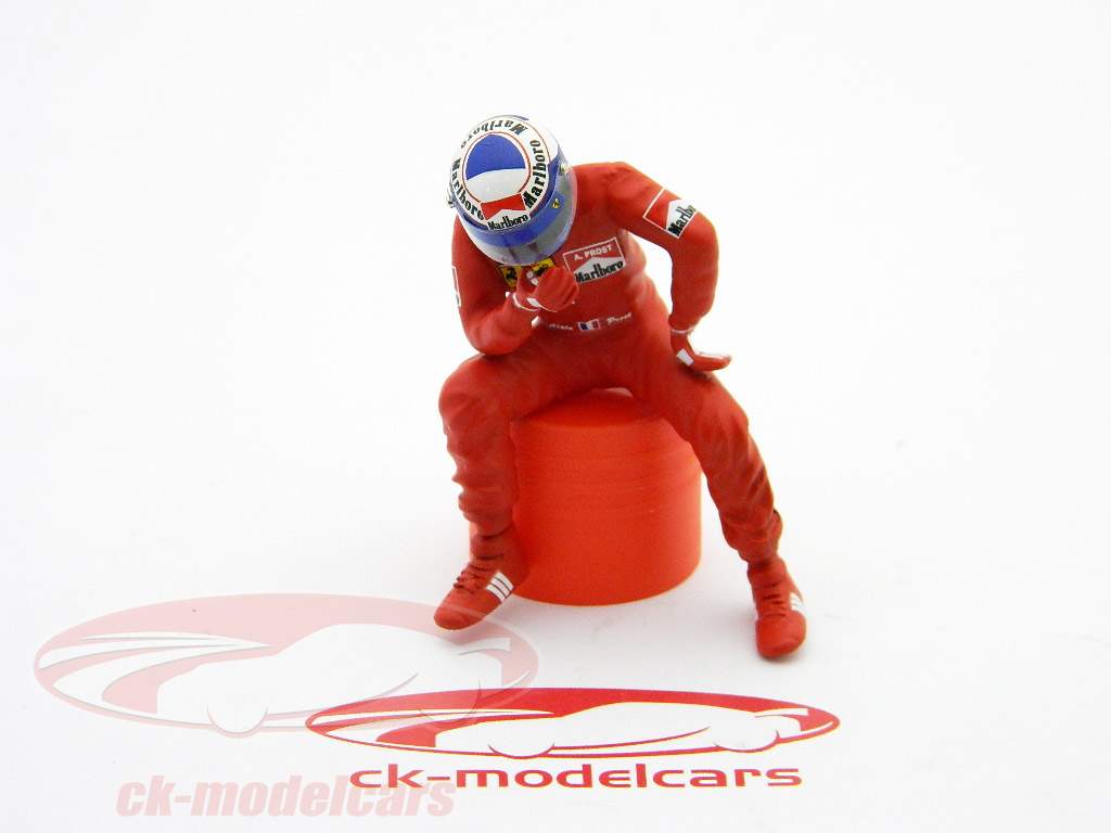 A. Prost Fahrerfigur Formel 1 1990 sitzend 1:18 TopMo