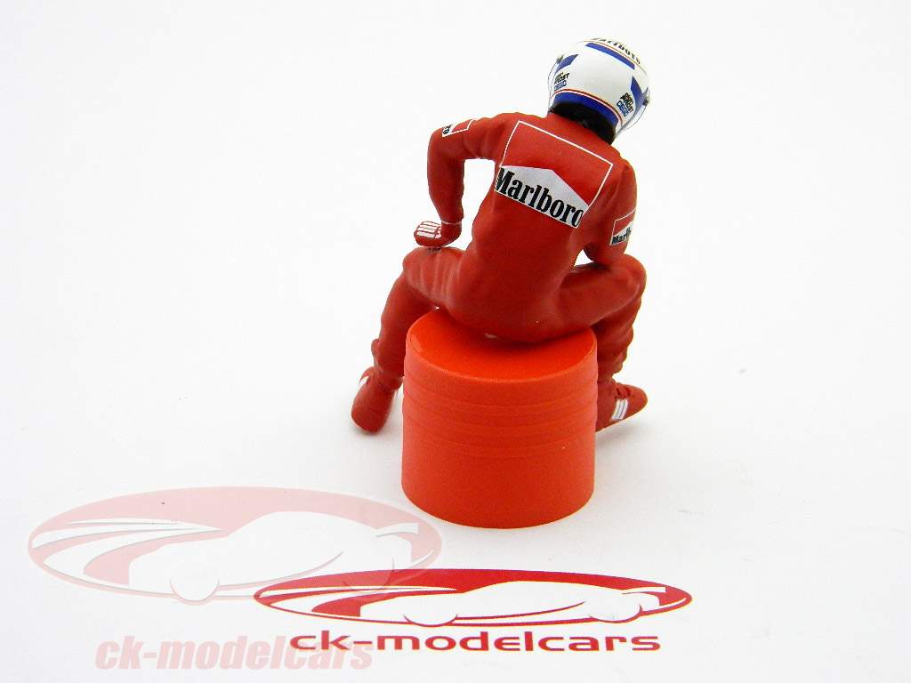 A. Prost Fahrerfigur Formel 1 1990 sitzend 1:18 TopMo