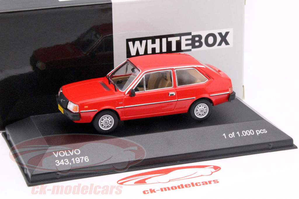 沃尔沃 343 1976年 红色 1:43 WhiteBox