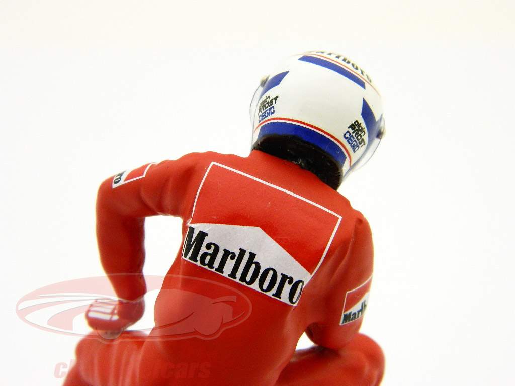 A. Prost driver figure formula one 1990 sitting 1:18 TopMo