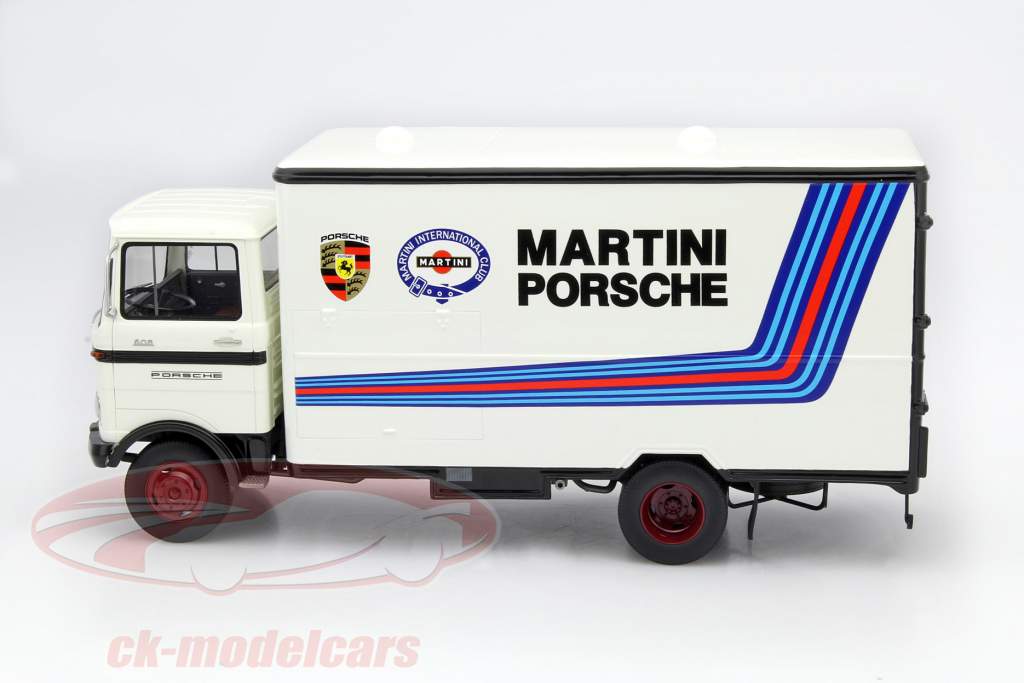 Mercedes-Benz LP 608 Porsche servicio de carreras transportador Martini 1:18 PremiumClassiXXs